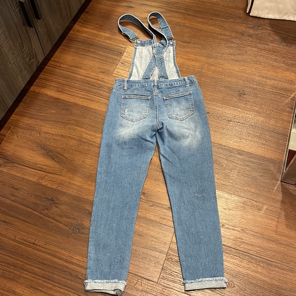 Cred NY Denim Jean Overall, adjustable straps and relax fit. - Picture 6 of 7